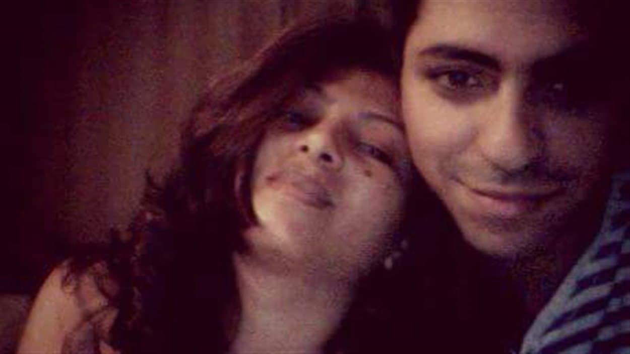 Ensaf Haïdar en compagnie de son mari, Raïf Badawi Ensaf Haïdar en compagnie de son mari, Raïf Badawi
