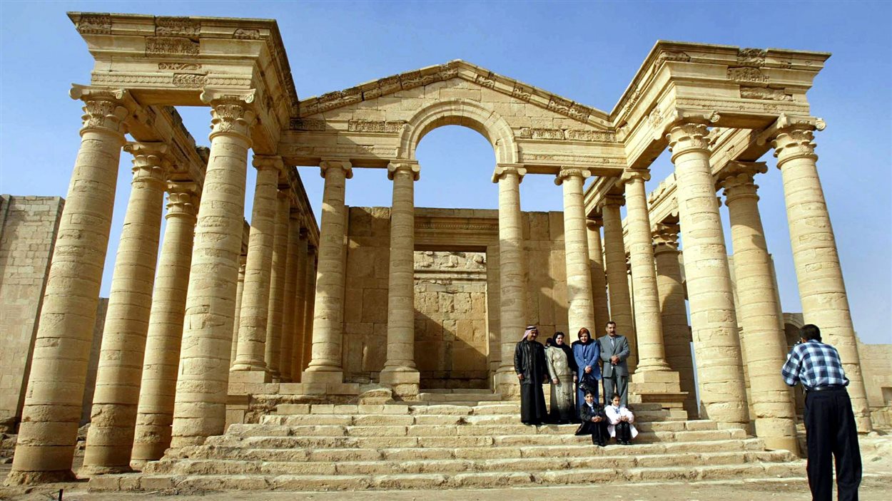 Temple du site historique de Hatra. Temple du site historique de Hatra.