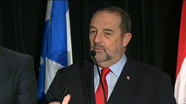 Le lieutenant politique de Stephen Harper au Québec, Denis Lebel Le lieutenant politique de Stephen Harper au Québec, Denis Lebel