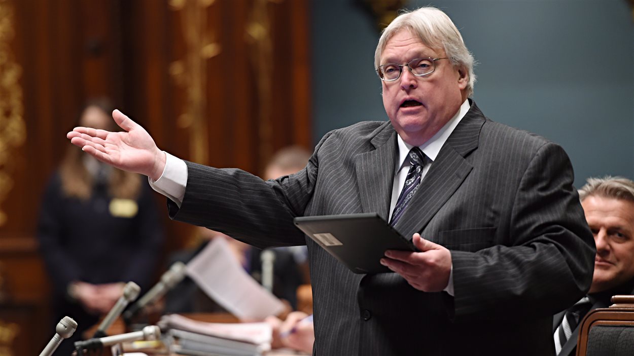 Le ministre de la Santé et des Services sociaux du Québec, Gaétan Barrette Le ministre de la Santé et des Services sociaux du Québec, Gaétan Barrette