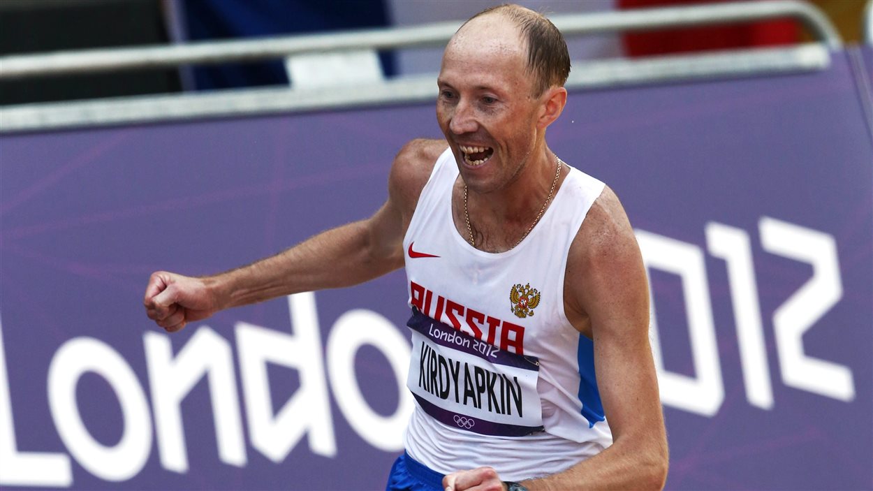 Sergei Kirdyapkin pourrait perdre sa médaille d'or de Londres Sergei Kirdyapkin pourrait perdre sa médaille d'or de Londres