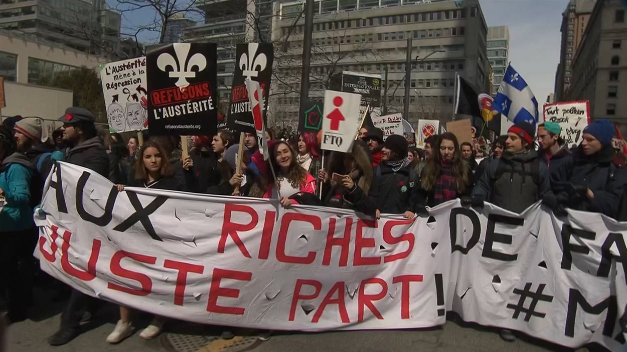 Manifestation contre l'austérité du 2 avril 2015 Manifestation contre l'austérité du 2 avril 2015