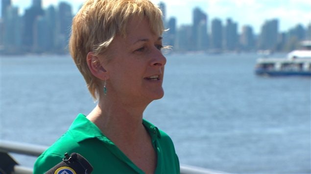 Claire Martin est candidate du Parti vert du Canada Claire Martin est candidate du Parti vert du Canada