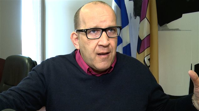 Françcis Brochu, porte-parole et attaché de presse du maire de Laval. Françcis Brochu, porte-parole et attaché de presse du maire de Laval.