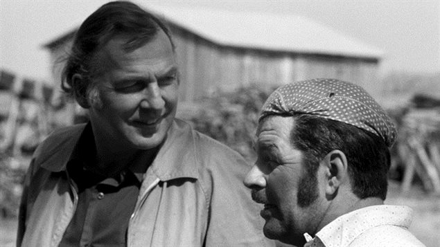 Pierre Perrault et Hauris Lalancette (archives) Pierre Perrault et Hauris Lalancette (archives)