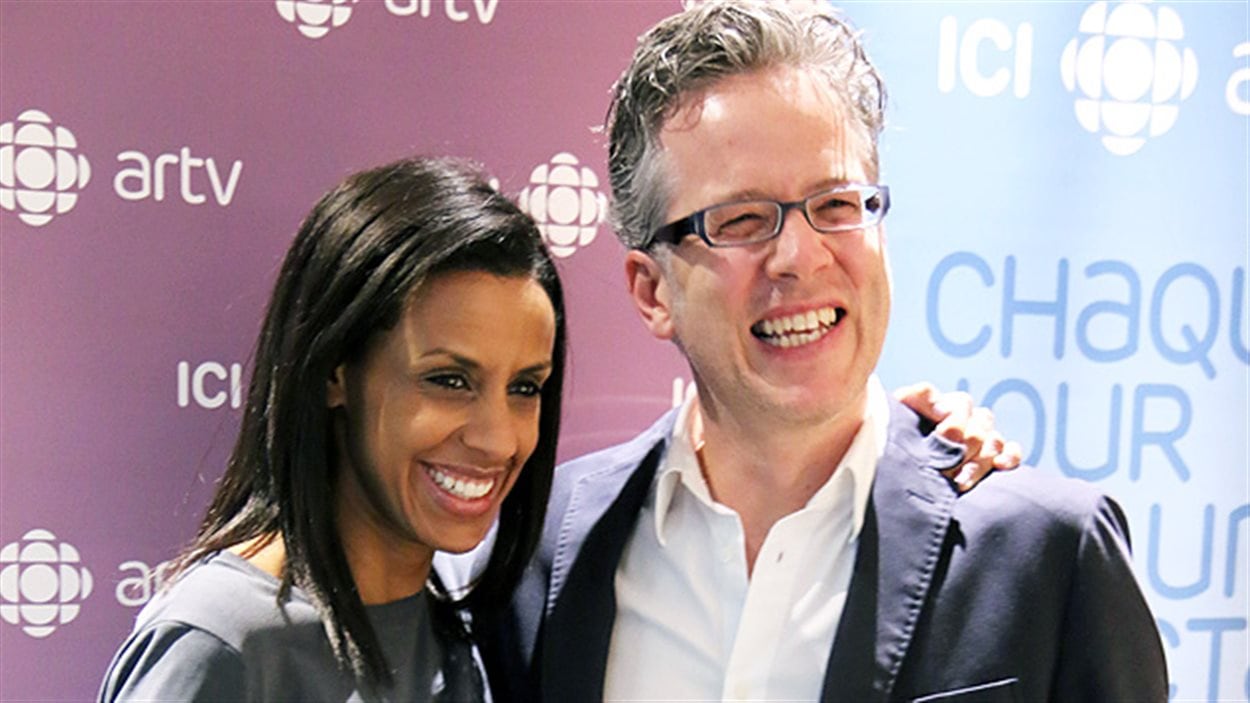 Rebecca Makonnen et Marc Cassivi Rebecca Makonnen et Marc Cassivi