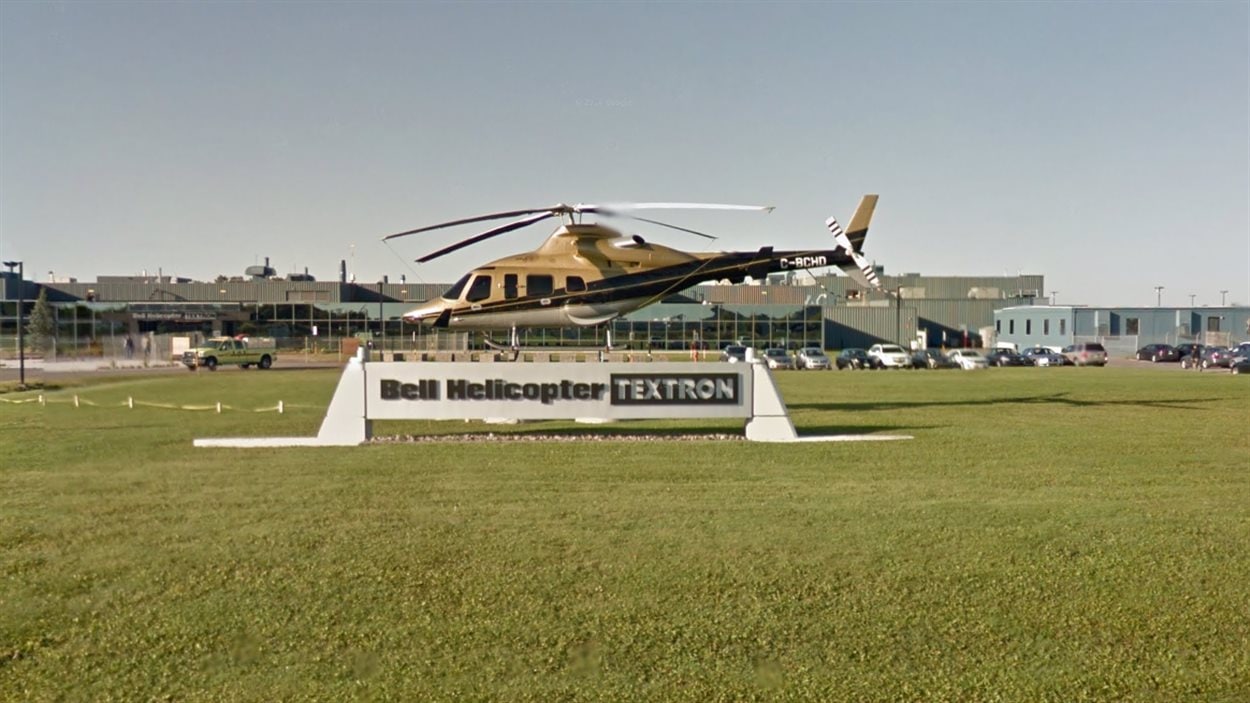 Bell Helicopter Textron à Mirabel, au Québec. Bell Helicopter Textron à Mirabel, au Québec.