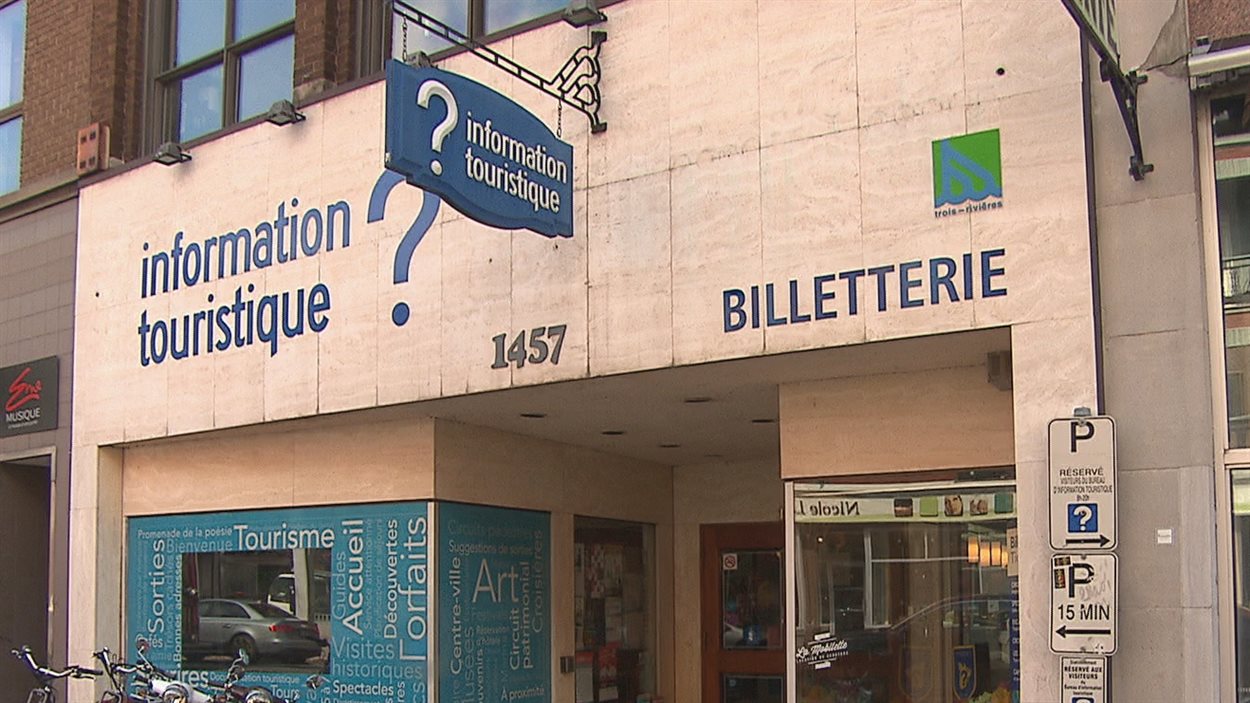 Une billetterie est installée au bureau touristique de Trois-Rivières Une billetterie est installée au bureau touristique de Trois-Rivières