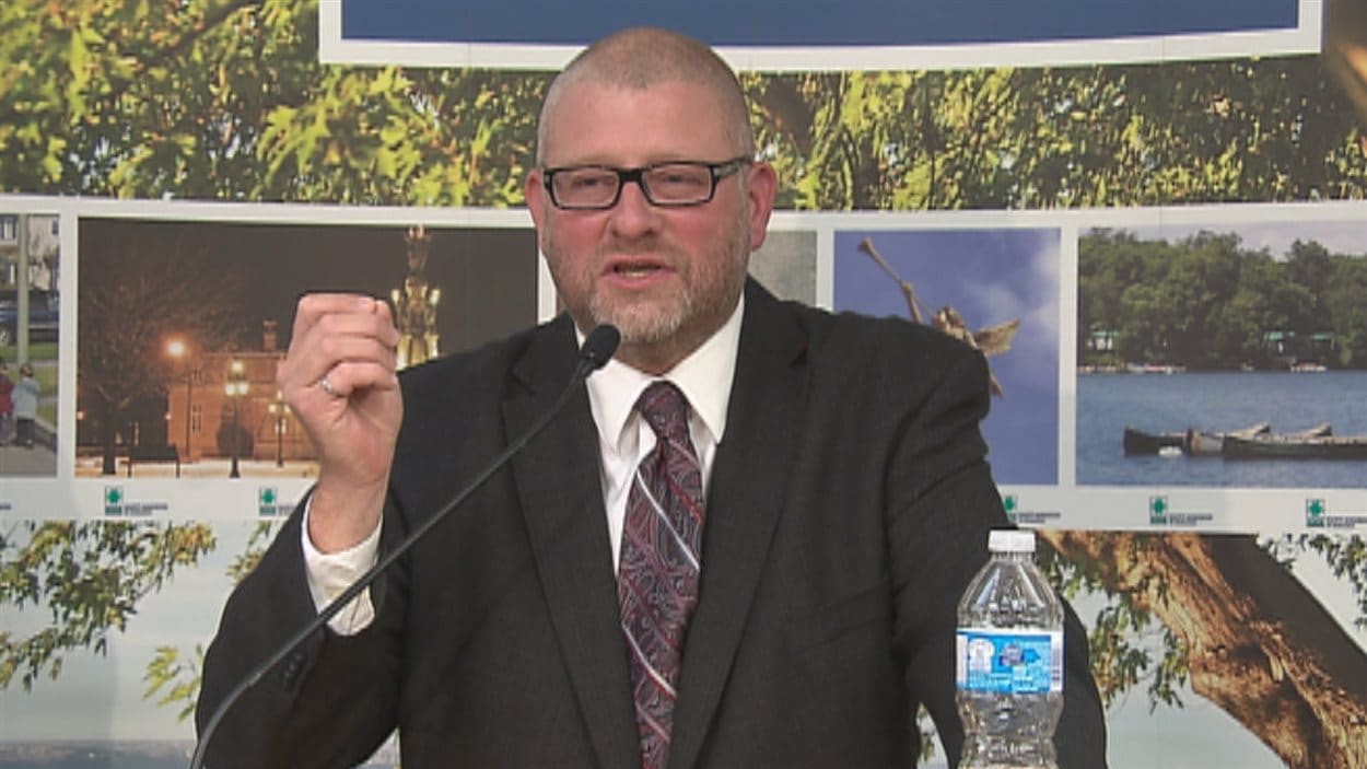 Le nouveau maire de Saint-Augustin, Sylvain Juneau Le nouveau maire de Saint-Augustin, Sylvain Juneau