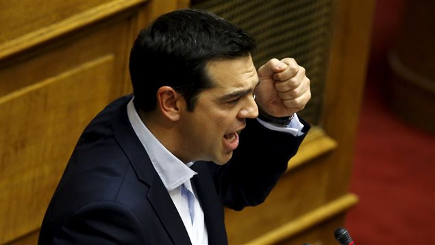 Le premier ministre grec Alexis Tsipras Le premier ministre grec Alexis Tsipras