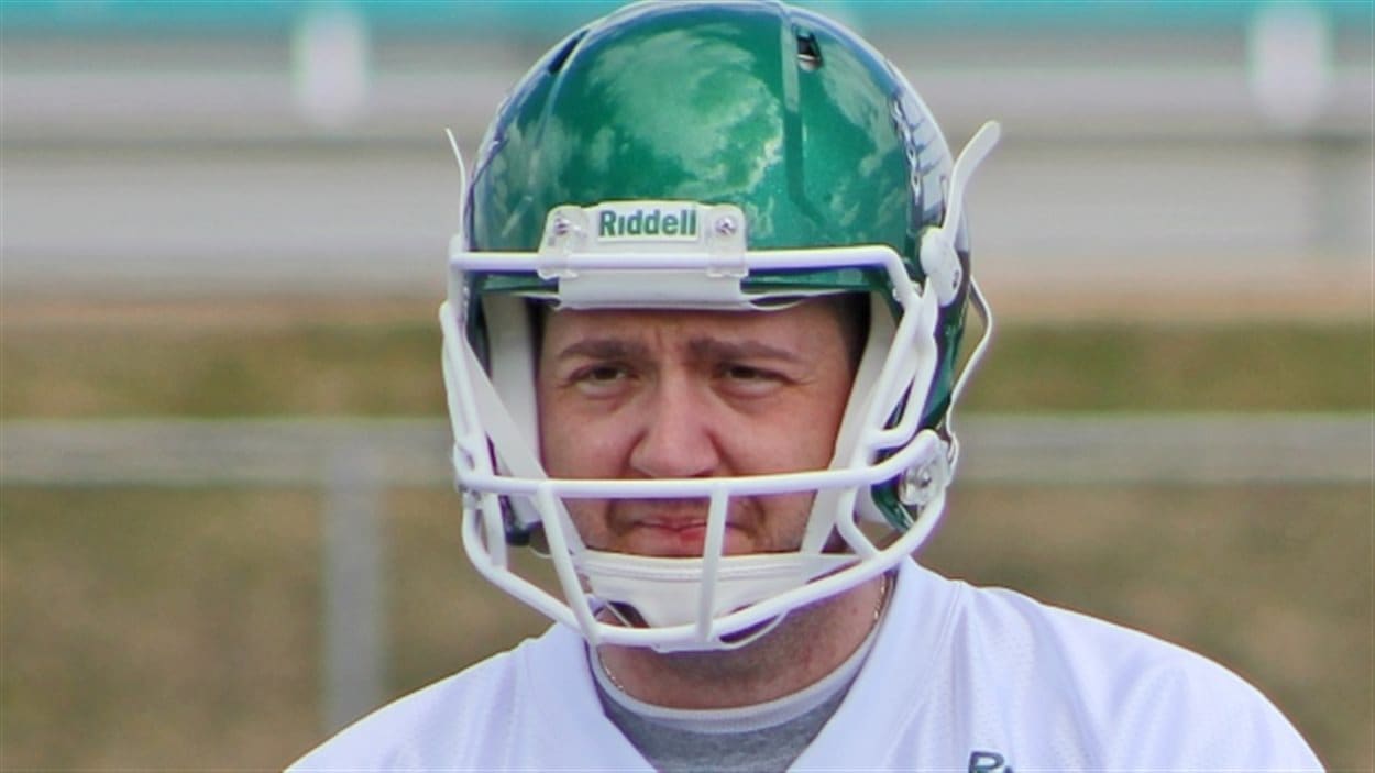 Chris Milo, ancien botteur des Roughriders de la Saskatchewan Chris Milo, ancien botteur des Roughriders de la Saskatchewan