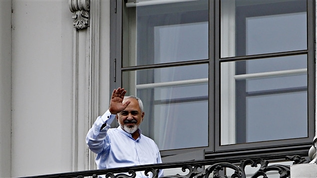 Le ministre des Affaires étrangères de l'Iran, Mohammad Javad Zarif, à Vienne Le ministre des Affaires étrangères de l'Iran, Mohammad Javad Zarif, à Vienne