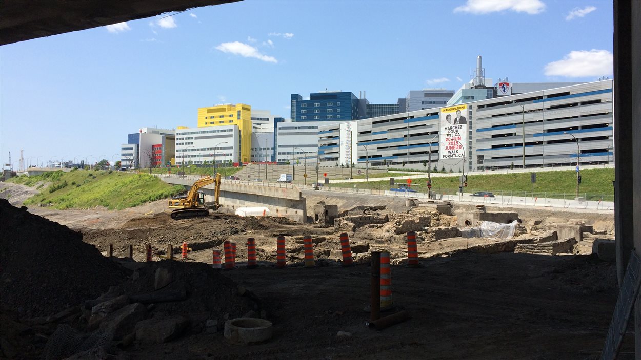 Fouilles sur le site de l'échangeur Turcot Fouilles sur le site de l'échangeur Turcot