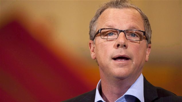 Le premier ministre de la Saskatchewan, Brad Wall. Le premier ministre de la Saskatchewan, Brad Wall.