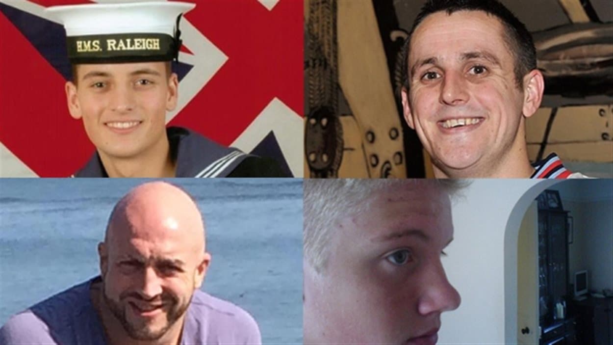 Les quatre marins britanniques accusés d'agression sexuelle à Halifax Les quatre marins britanniques accusés d'agression sexuelle à Halifax