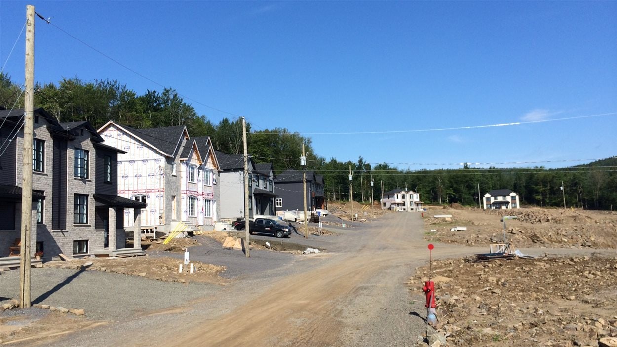 SainteBrigittedeLaval les résidences sont sur un sol stable