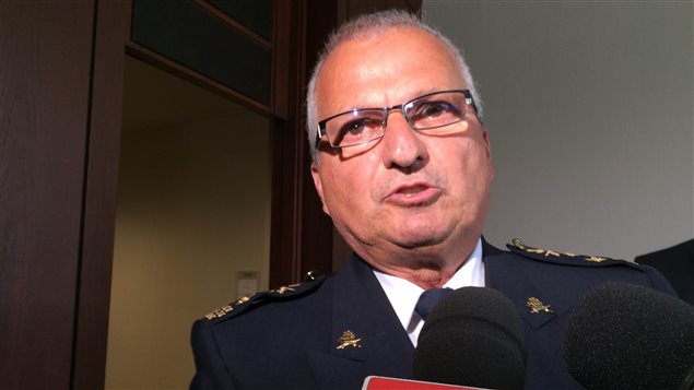 Michel Desgagné, chef de police de Québec Michel Desgagné, chef de police de Québec