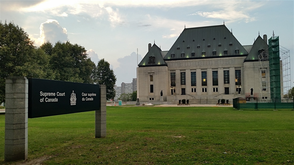 L'édifice de la Cour suprême du Canada, à Ottawa (archives) L'édifice de la Cour suprême du Canada, à Ottawa (archives)