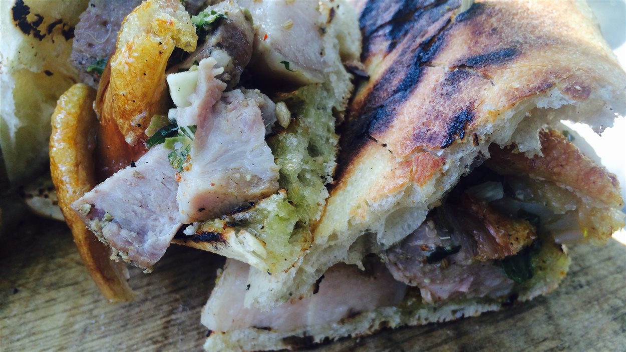 Porchetta et salsa verde Porchetta et salsa verde
