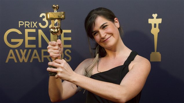 La réalisatrice Anne Émond lors des Prix Genie en 2012 La réalisatrice Anne Émond lors des Prix Genie en 2012