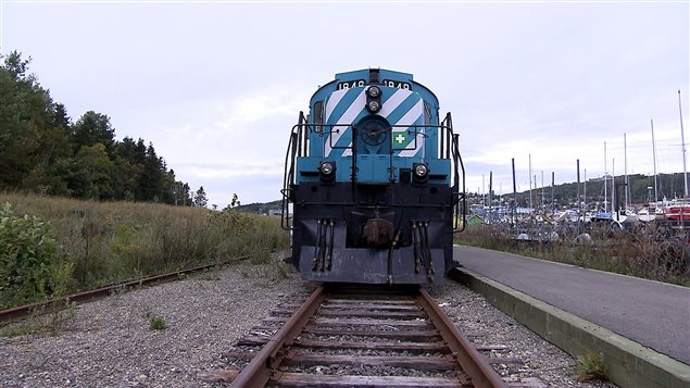 Le rail gaspésien entre Gaspé et Percé est en piètre état Le rail gaspésien entre Gaspé et Percé est en piètre état
