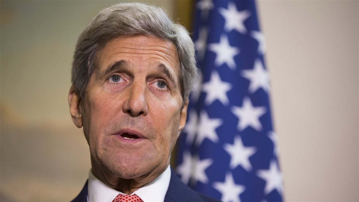 Le secrétaire d'État américain John Kerry Le secrétaire d'État américain John Kerry