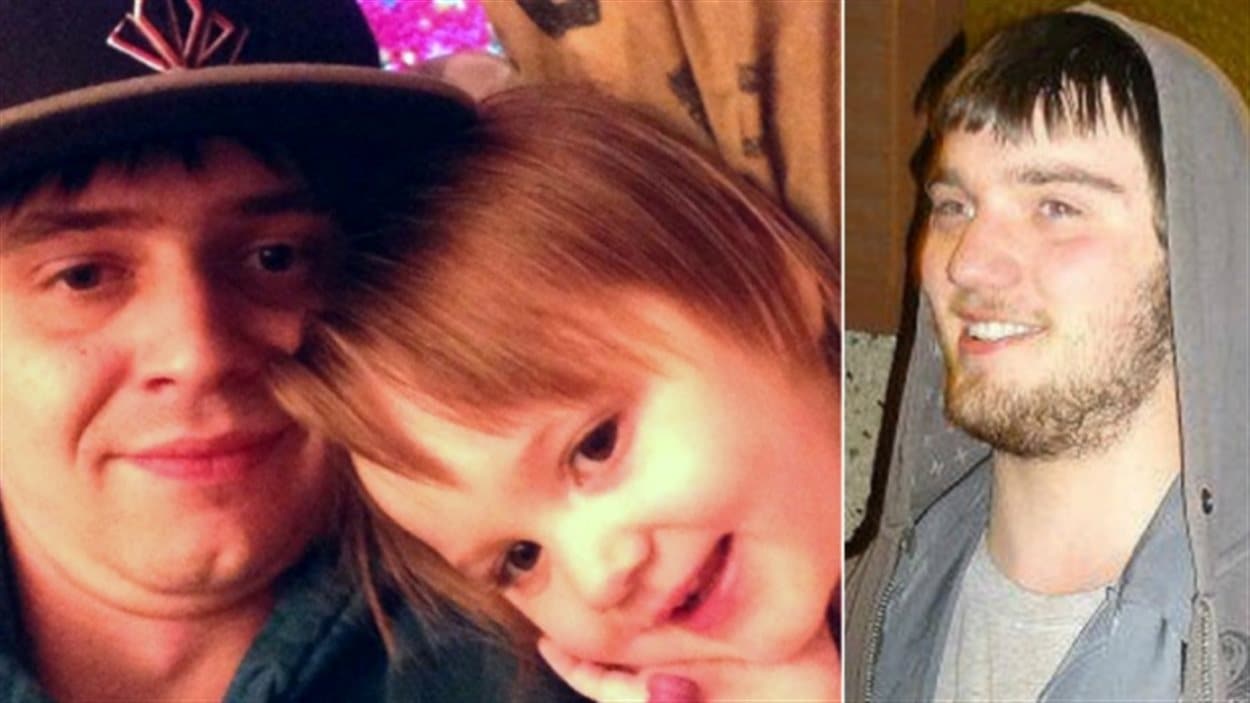 De la gauche vers la droite : Terry Blanchette, sa fille Hailey Dunbar-Blanchette et leur présumé meurtrier, Derek Saretzky. De la gauche vers la droite : Terry Blanchette, sa fille Hailey Dunbar-Blanchette et leur présumé meurtrier, Derek Saretzky.