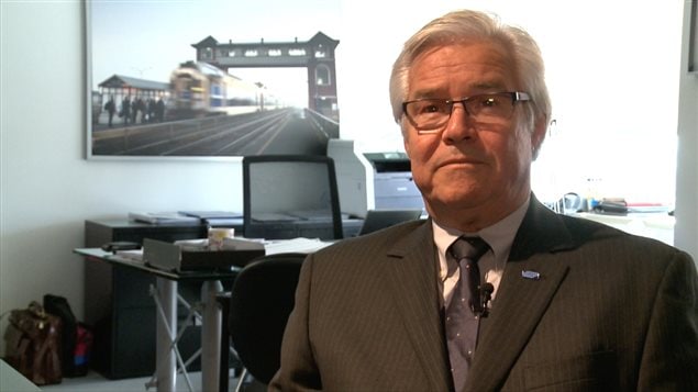 Le président-directeur général de l'AMT, Paul Côté, ne ferme pas la porte à une gare à Mirabel. Le président-directeur général de l'AMT, Paul Côté, ne ferme pas la porte à une gare à Mirabel.