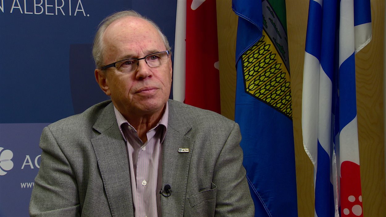 Le président de l'Association canadienne-française de l'Alberta (ACFA), Jean Johnson Le président de l'Association canadienne-française de l'Alberta (ACFA), Jean Johnson