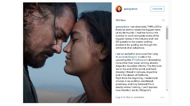 Une photo publiée par Grace Dove sur Instagram. Une photo publiée par Grace Dove sur Instagram.