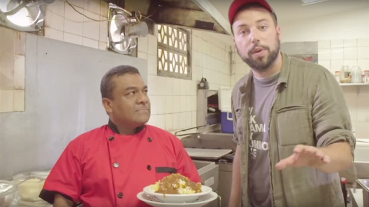 La poutine de Drummondville dans une publicité mondiale. La poutine de Drummondville dans une publicité mondiale.