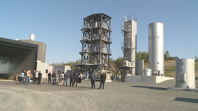 L'usine de biométhanisation de Rivière-du-Loup L'usine de biométhanisation de Rivière-du-Loup