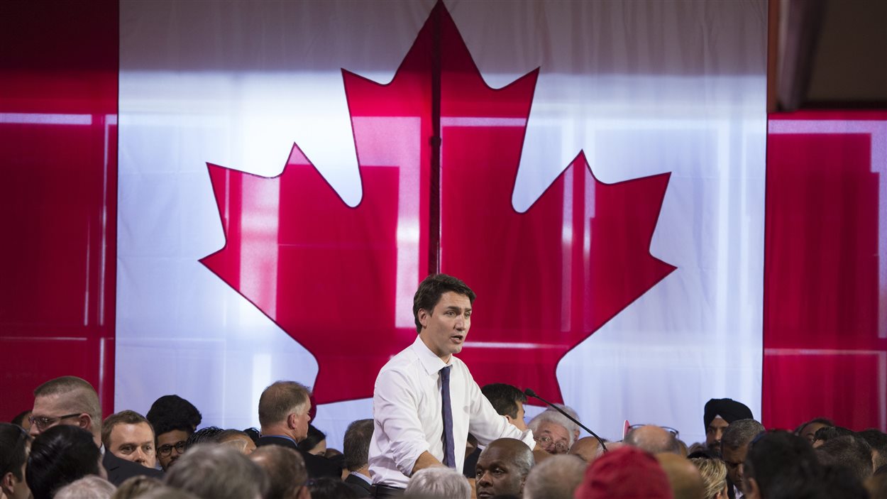 Justin Trudeau était à Nepean, dans la région de la capitale fédérale. Justin Trudeau était à Nepean, dans la région de la capitale fédérale.