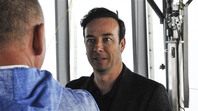 Le promoteur Luc Poirier, président du Rubic, la construction qui teste la technologie « Upbrella ». Le promoteur Luc Poirier, président du Rubic, la construction qui teste la technologie « Upbrella ».