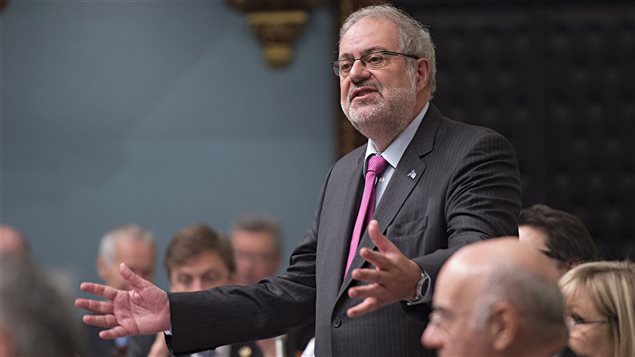 Pierre Arcand, ministre de l'Énergie et des Ressources naturelles du Québec Pierre Arcand, ministre de l'Énergie et des Ressources naturelles du Québec