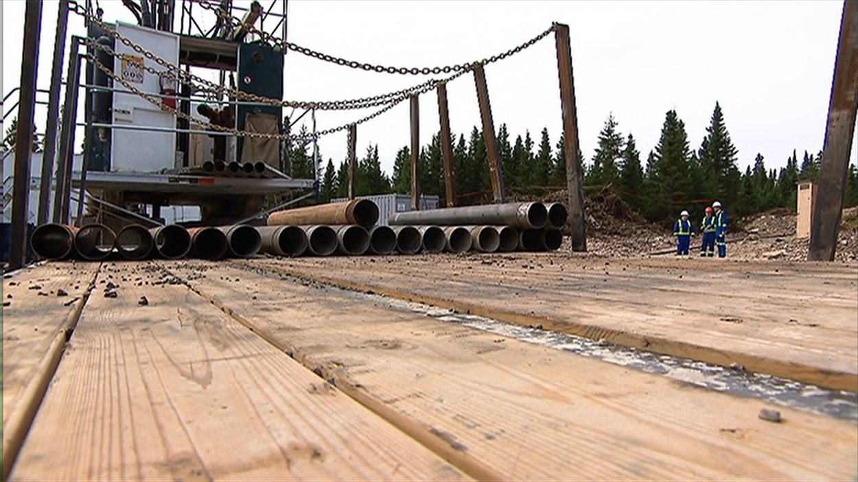 Exploration pétrolière à Anticosti Exploration pétrolière à Anticosti