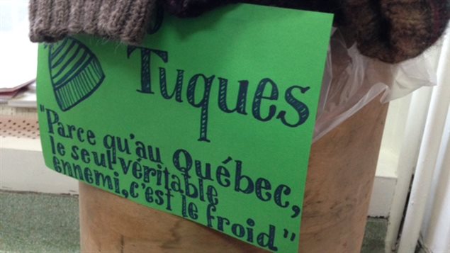 Le point de dépôt de tuques chez Pompon laine café à Trois-Rivières Le point de dépôt de tuques chez Pompon laine café à Trois-Rivières