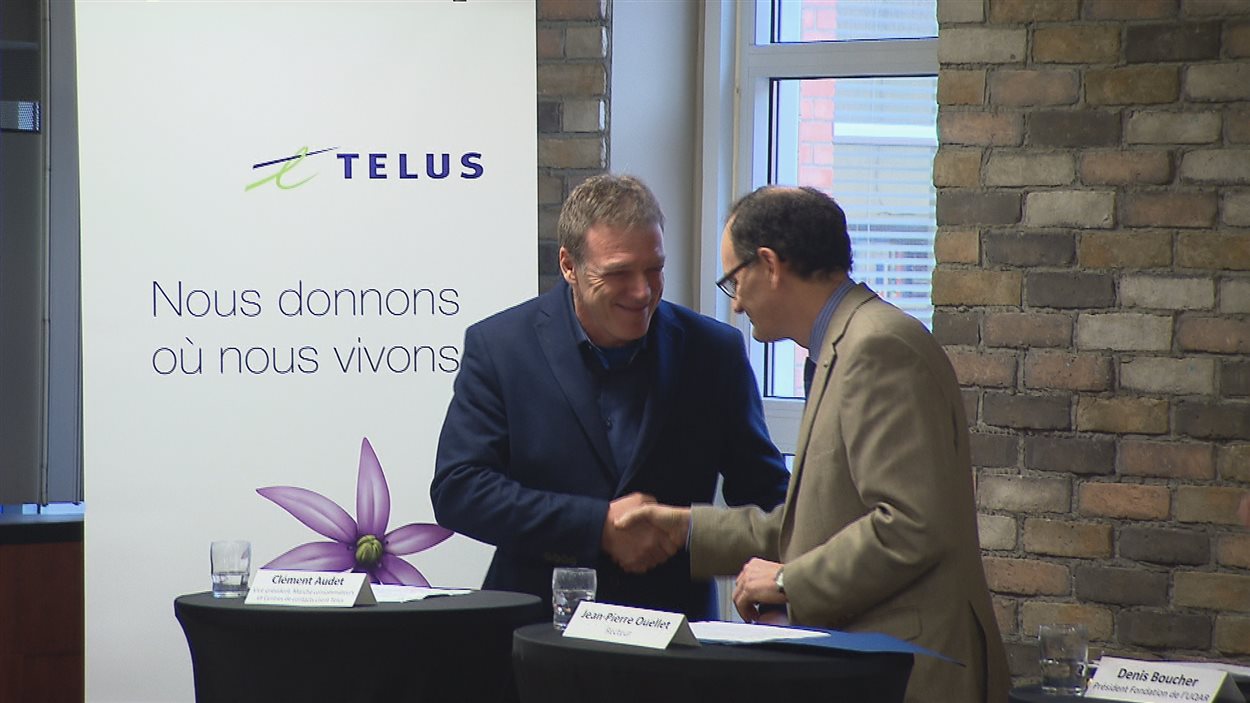 TELUS annonce un don de 500 000$ à la Fondation de l'UQAR TELUS annonce un don de 500 000$ à la Fondation de l'UQAR