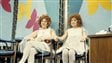 Denise Filiatrault et Dominique Michel dans un sketch du Bye bye 1971