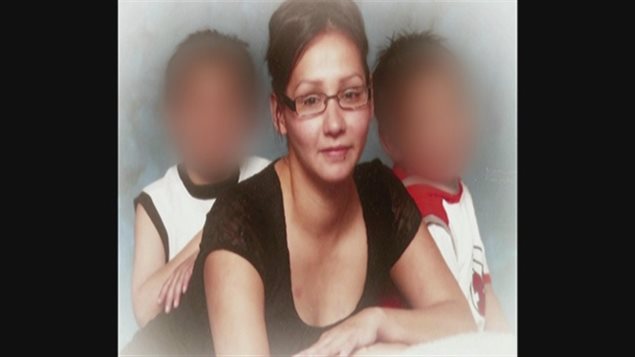 Nadine Machiskinic, mère de quatre enfants, est morte le 10 janvier 2015. Nadine Machiskinic, mère de quatre enfants, est morte le 10 janvier 2015.