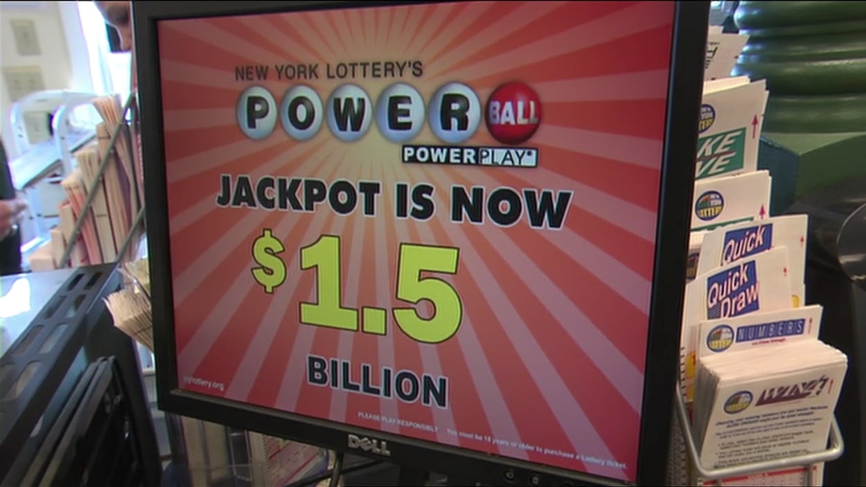 Un point de vente de loterie Power Ball aux États-Unis. Un point de vente de loterie Power Ball aux États-Unis.