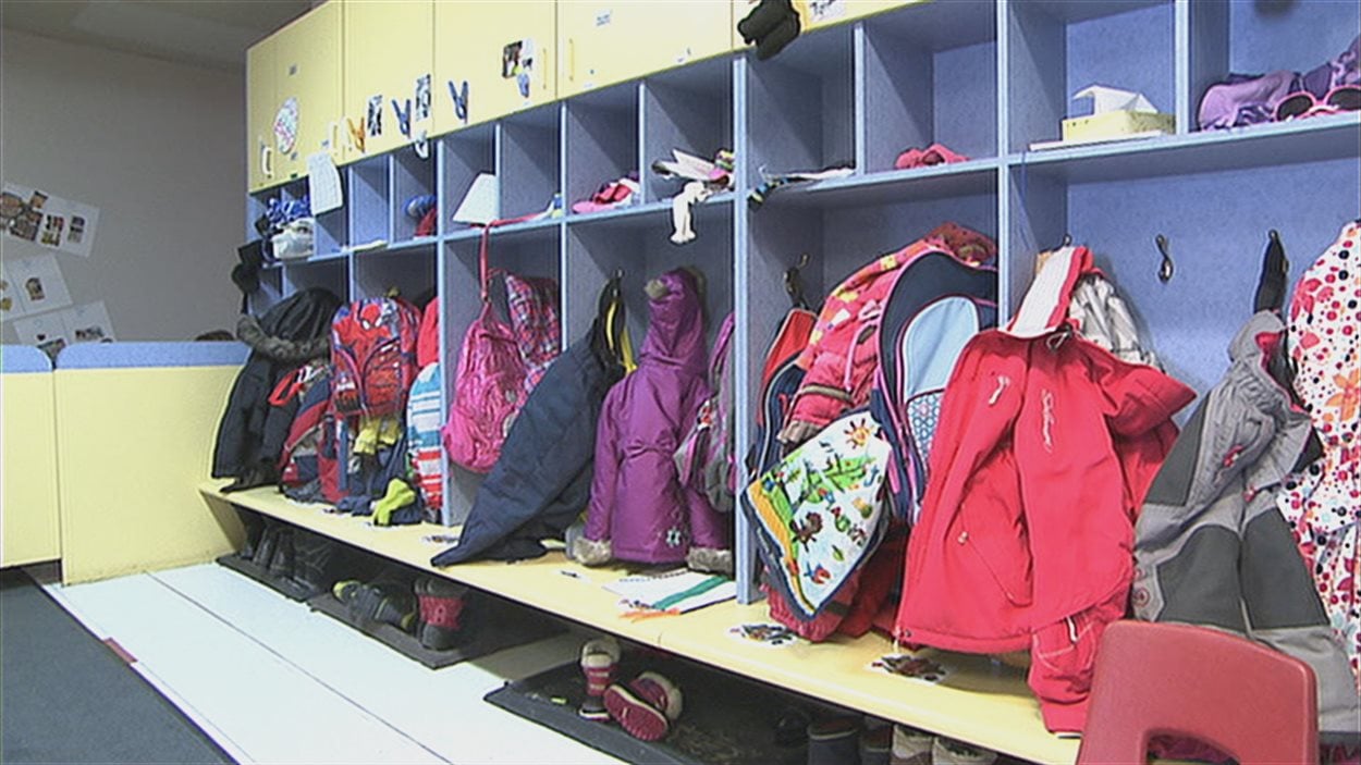 Vestiaire dans un CPE Vestiaire dans un CPE