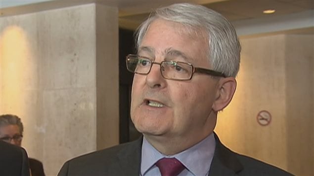 Le ministre fédéral des Transports, Marc Garneau Le ministre fédéral des Transports, Marc Garneau