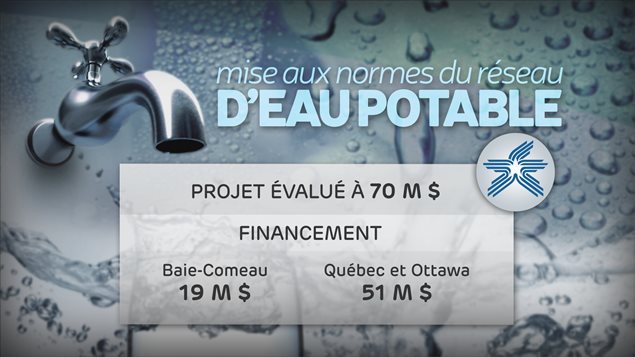 Mise aux normes d'eau potable à Baie-Comeau Mise aux normes d'eau potable à Baie-Comeau