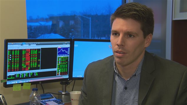 Sébastien Leblanc, financier à la Banque National de Rimouski Sébastien Leblanc, financier à la Banque National de Rimouski