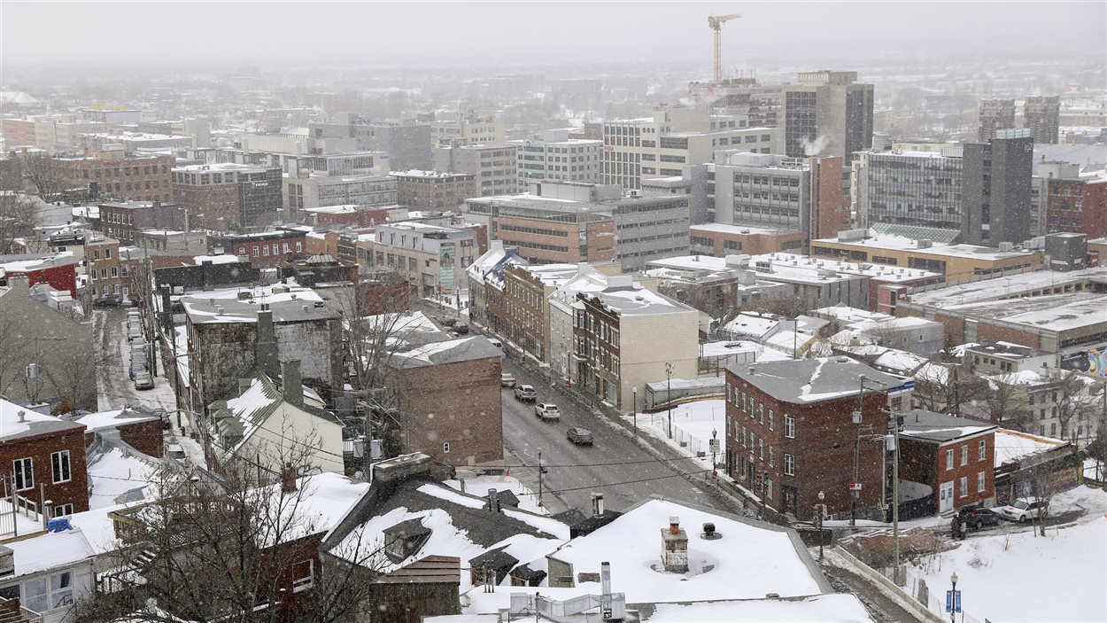 La Ville de Québec en hiver La Ville de Québec en hiver