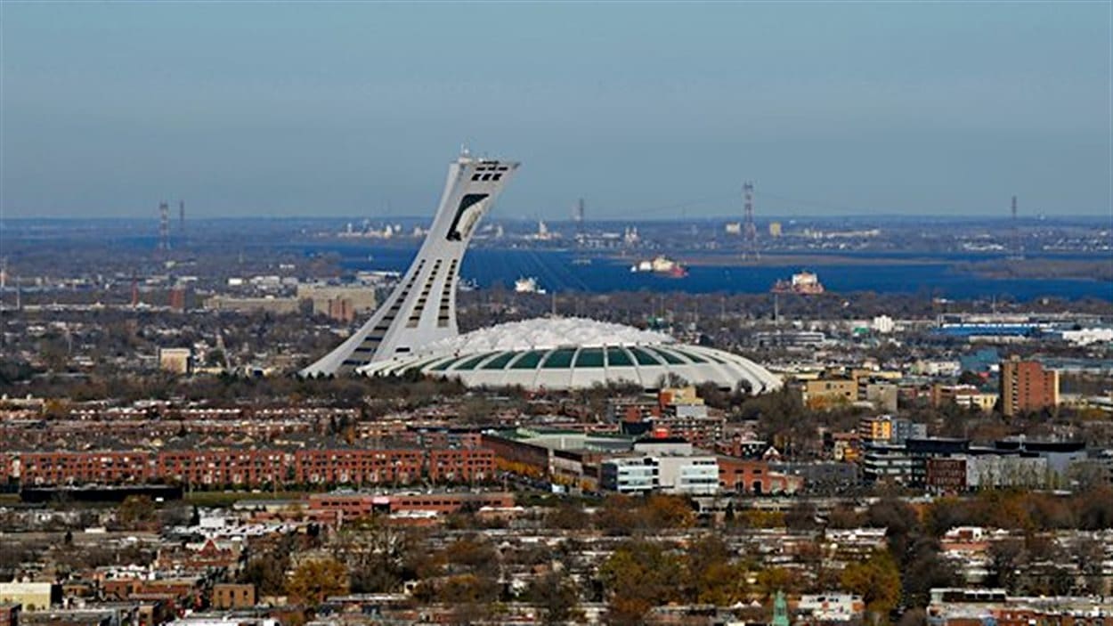 Stade olympique, dans le quartier Hochelaga-Maisonneuve Stade olympique, dans le quartier Hochelaga-Maisonneuve