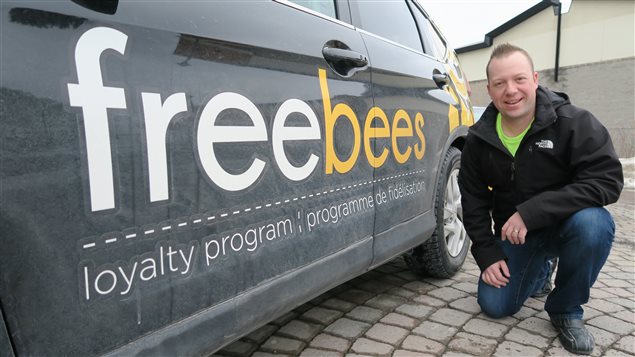 Ken Villeneuve, cofondateur de Freebees Ken Villeneuve, cofondateur de Freebees