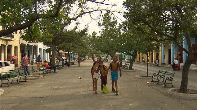 L'avenue Prado de Cienfuegos L'avenue Prado de Cienfuegos