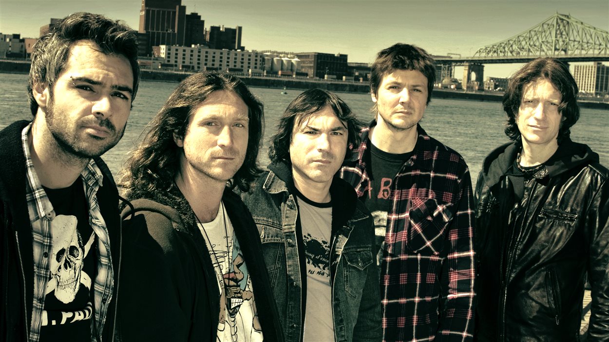 Le groupe Grimskunk, en 2012 Le groupe Grimskunk, en 2012